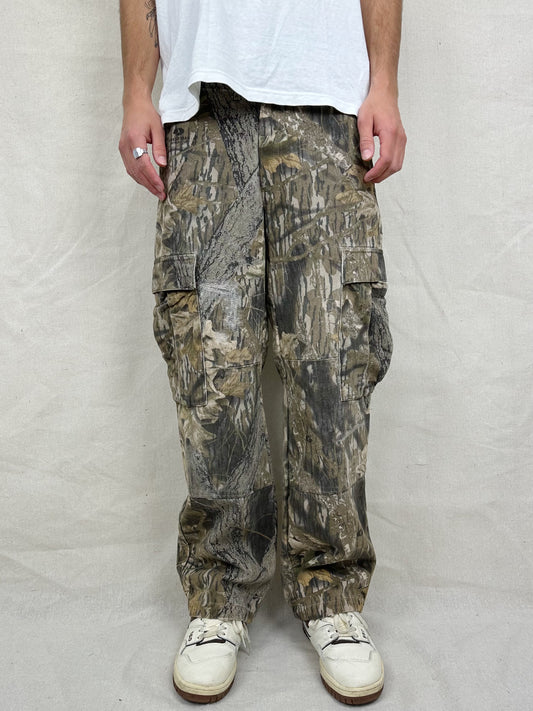90's Columbia Realtree Camo Vintage Cargo Pants Size 34x31