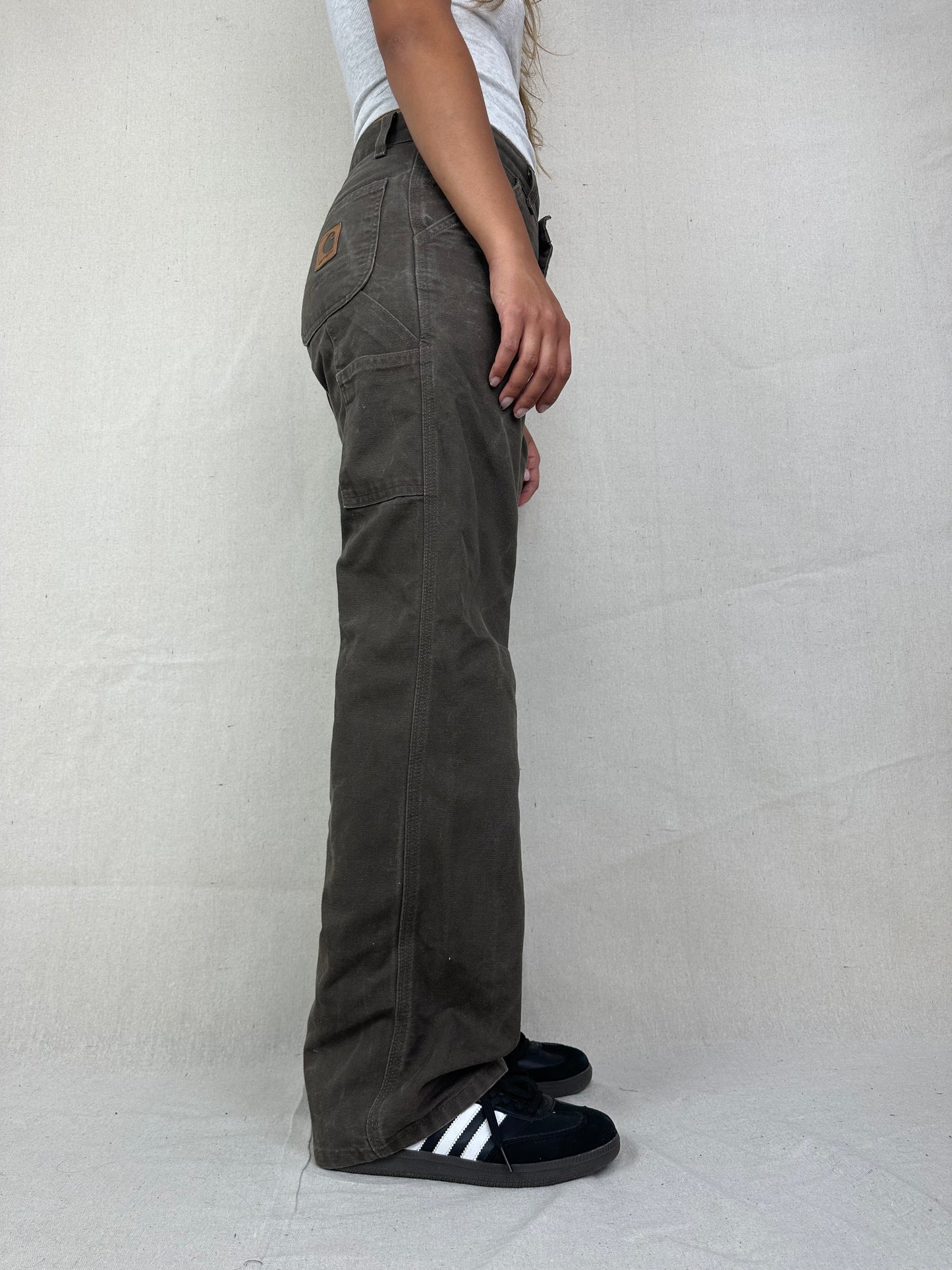 90's Carhartt Vintage Heavy Duty Carpenter Jeans Size 30x32