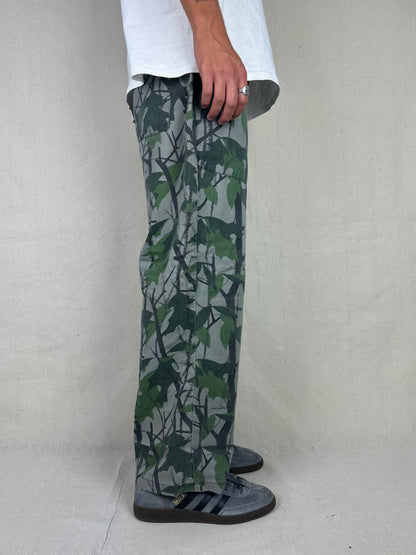 90's Realtree Camo Vintage Cargo Pants Size 35x29