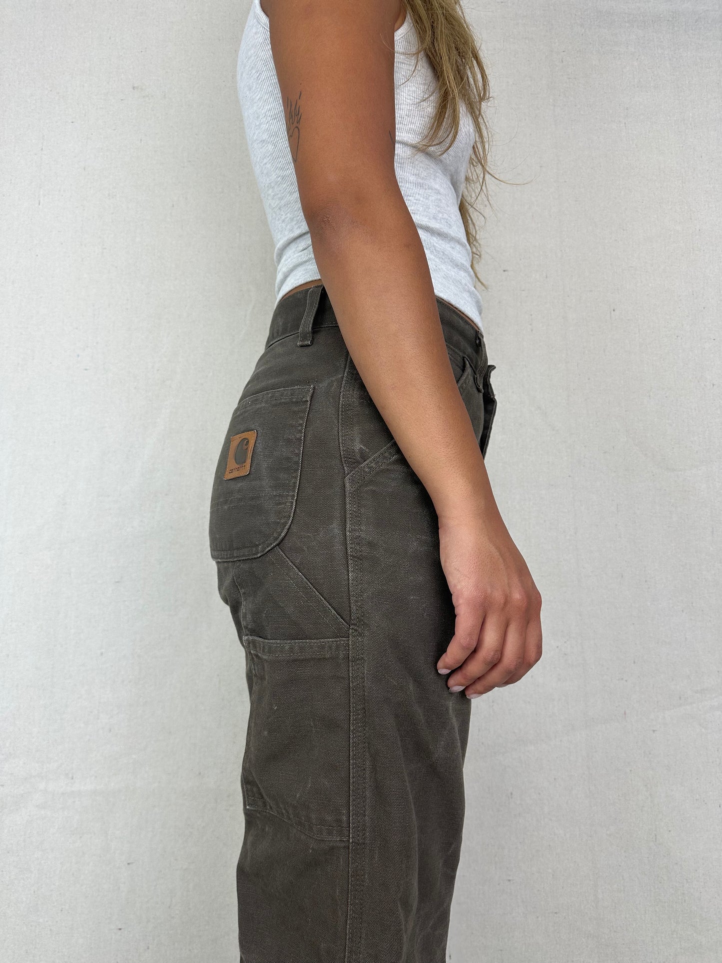 90's Carhartt Vintage Heavy Duty Carpenter Jeans Size 30x32