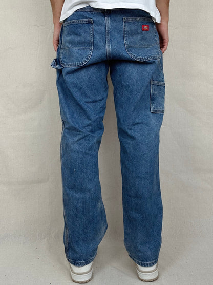 90's Dickies Vintage Carpenter Jeans Size 34x31