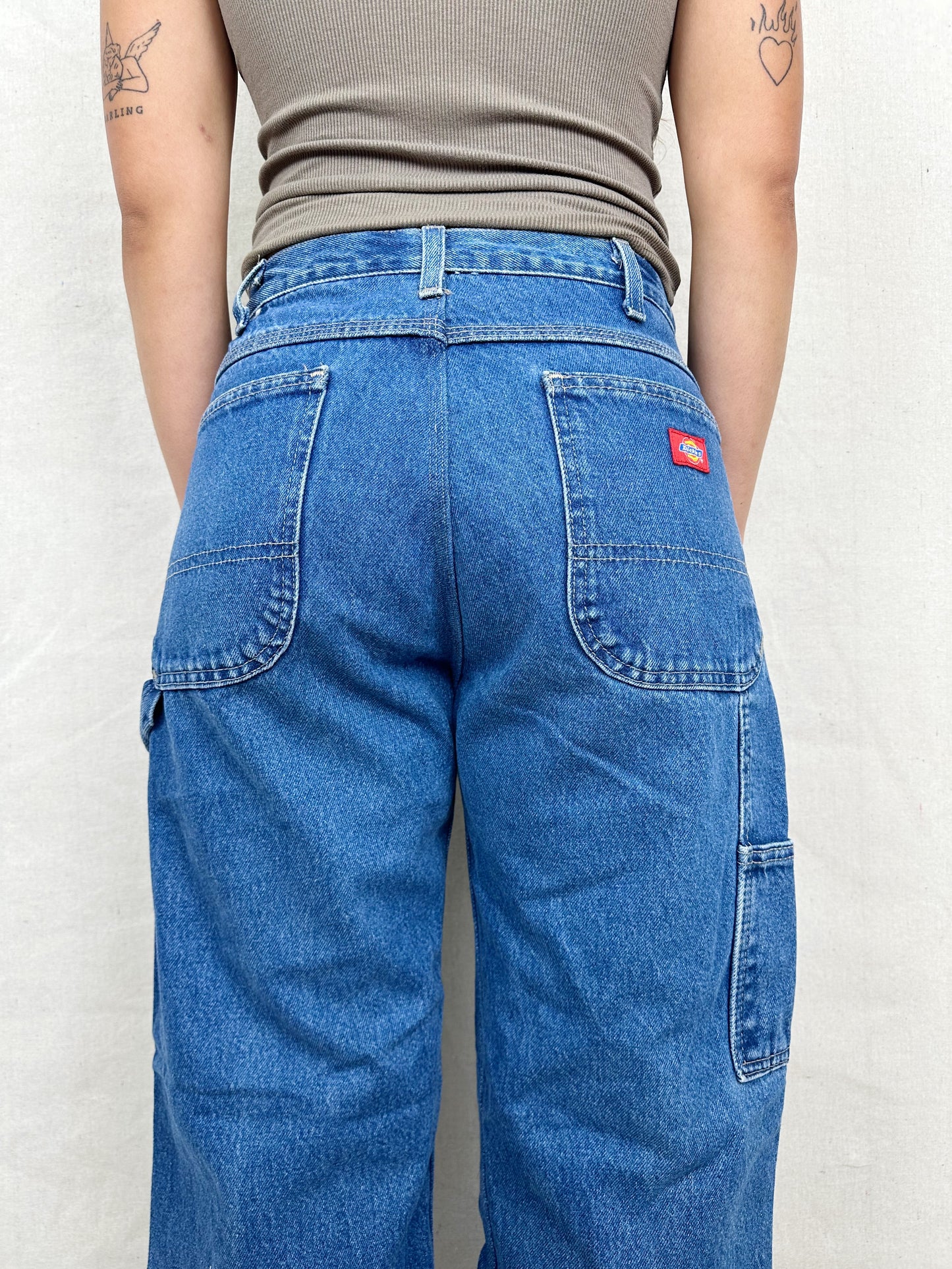 90's Dickies Heavy Duty Vintage Carpenter Jeans Size 29x30