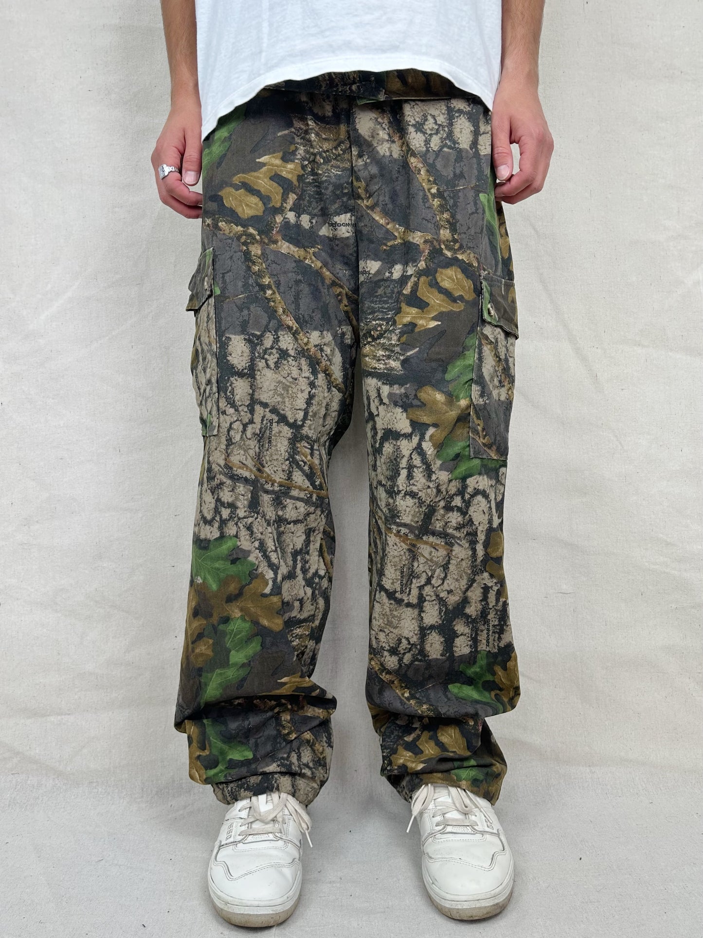 90's Realtree Camo Vintage Cargo Pants Size 40x33