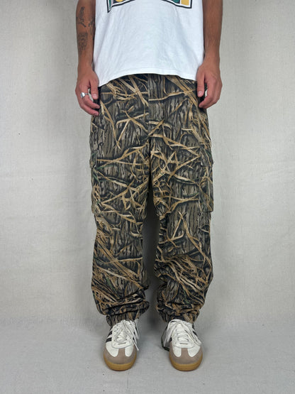 90's Realtree Camo Vintage Cargo Pants Size 38x33