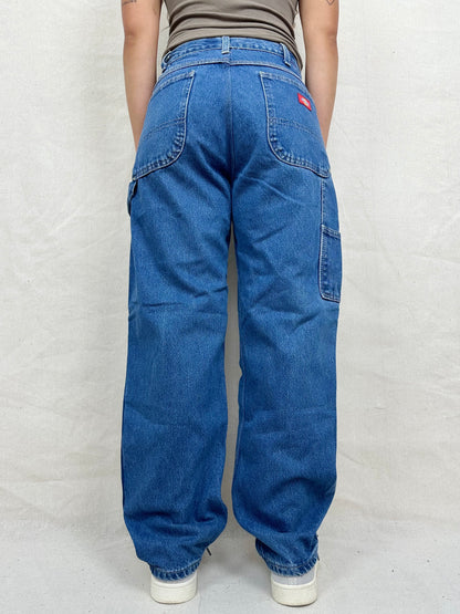 90's Dickies Heavy Duty Vintage Carpenter Jeans Size 29x30