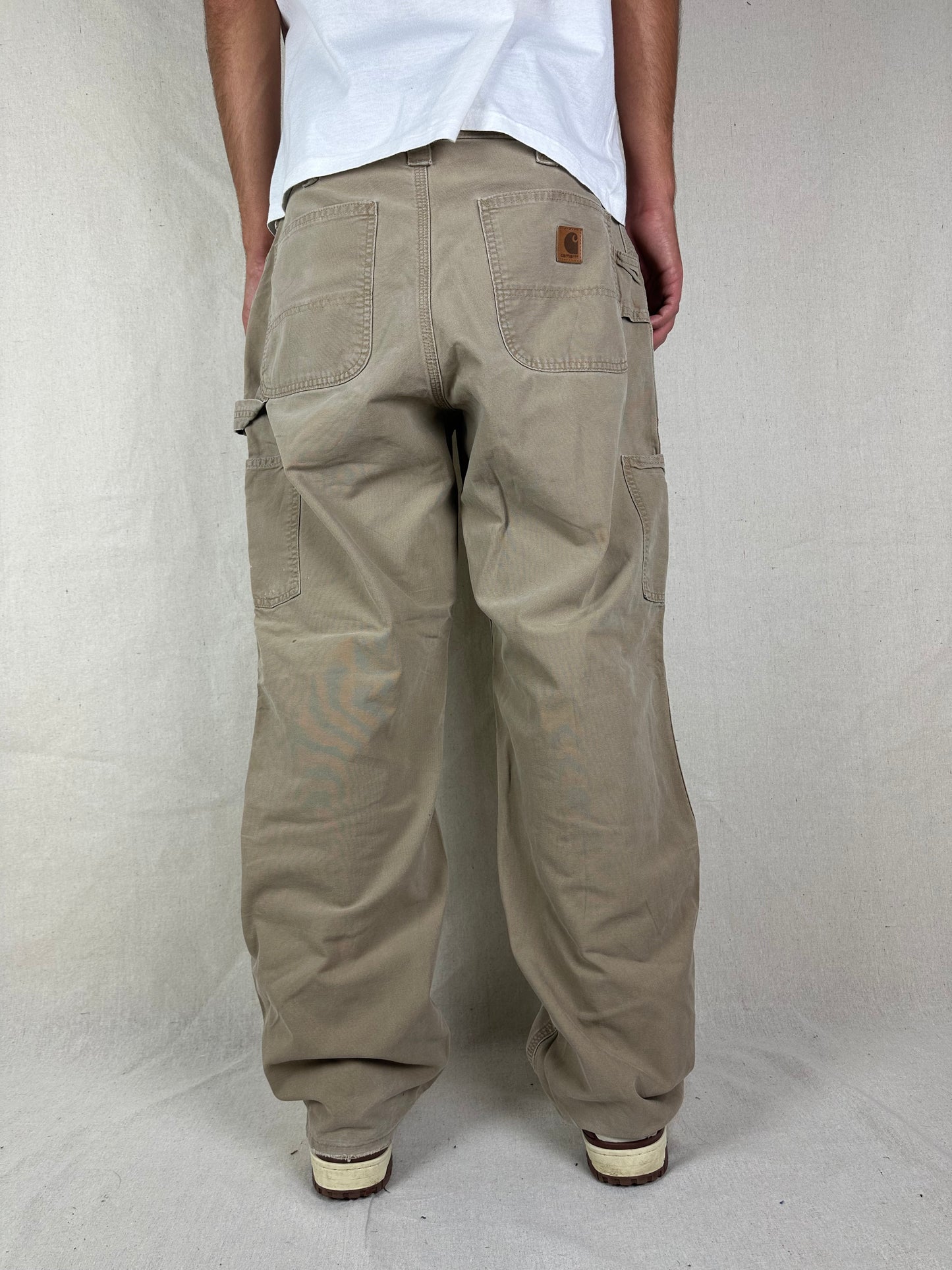 90's Carhartt Vintage Carpenter Pants Size 34x32