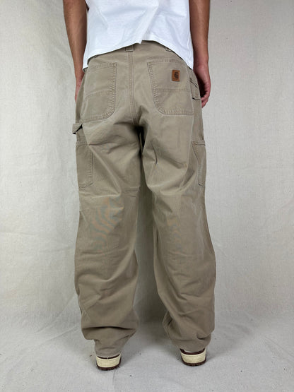 90's Carhartt Vintage Carpenter Pants Size 34x32