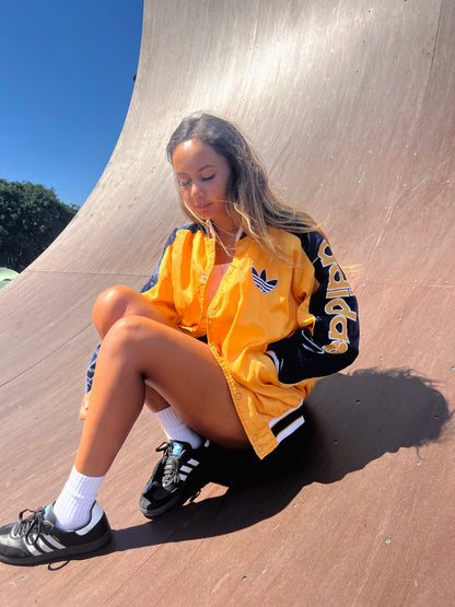 90's Adidas Embroidered Vintage Jacket Size 12