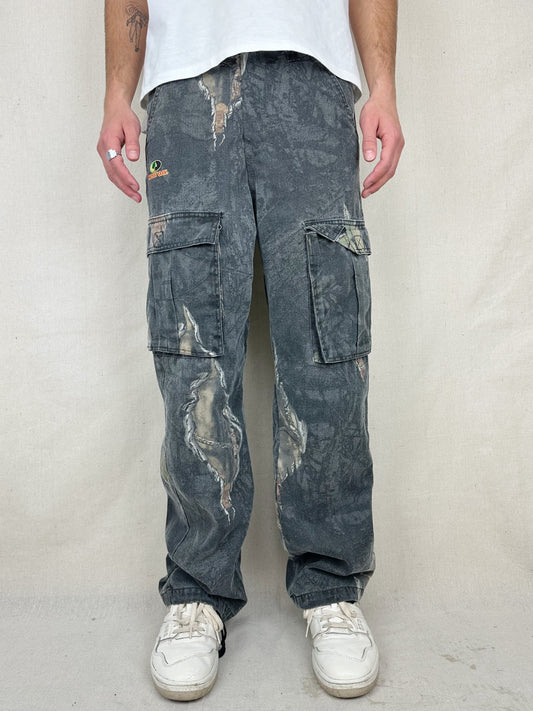 90's Mossyoak Realtree Camo Vintage Cargo Pants Size 33x32