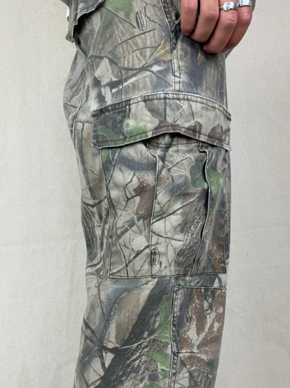 90's Realtree Camo Vintage Cargo Pants Size 33x30