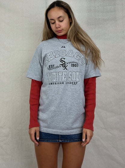 90's Chicago White Sox MLB Vintage T-Shirt Size 10