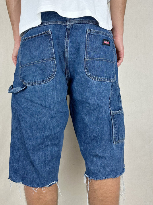 90's Dickies Vintage Carpenter Jean Shorts Size 38"