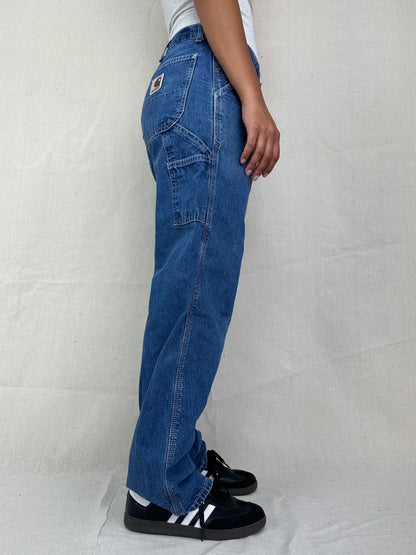 90's Carhartt USA Made Vintage Carpenter Jeans Size 30x30