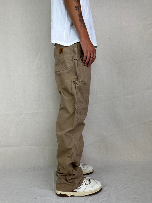 90's Carhartt Vintage Carpenter Pants Size 35x32