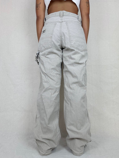 90's Lee Dungarees Vintage Carpenter Pants Size 32x33