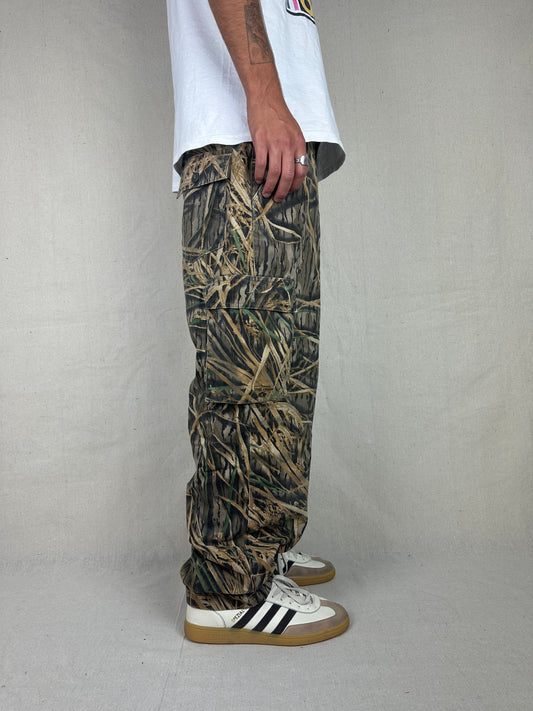 90's Realtree Camo Vintage Cargo Pants Size 38x33