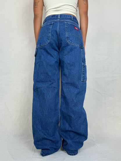 90's Dickies Heavy Duty Vintage Carpenter Jeans Size 31x33