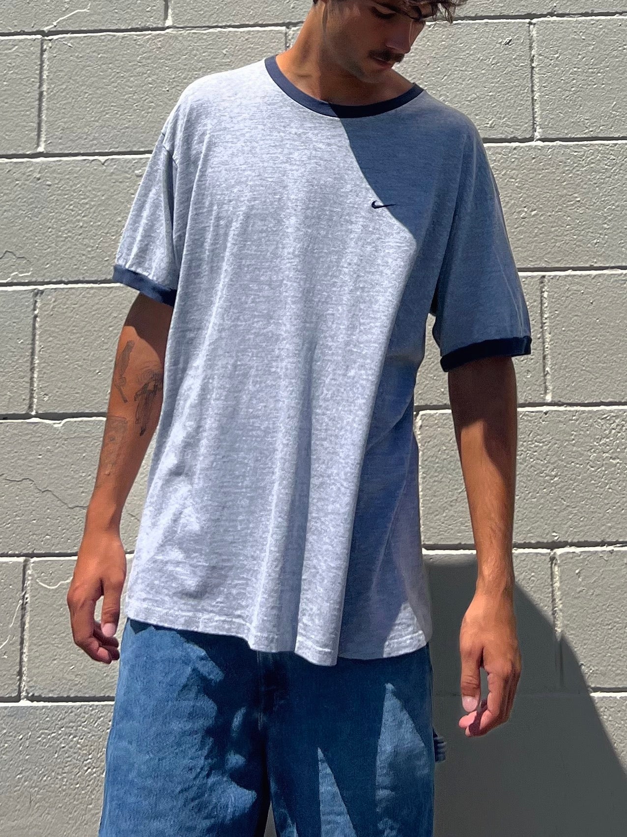 90's Nike Embroidered Vintage T-Shirt Size L-XL