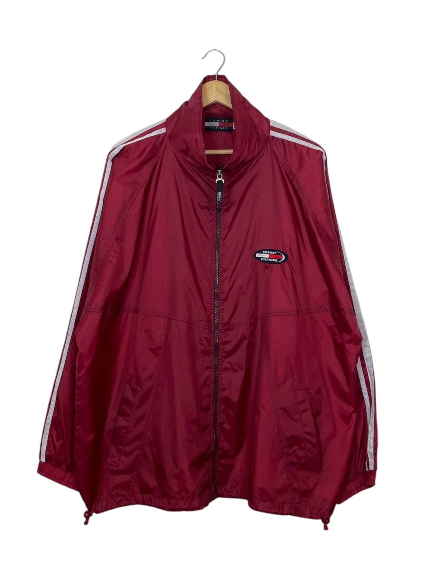 90's Tommy Hilfiger Embroidered Vintage Light Jacket Size 3XL