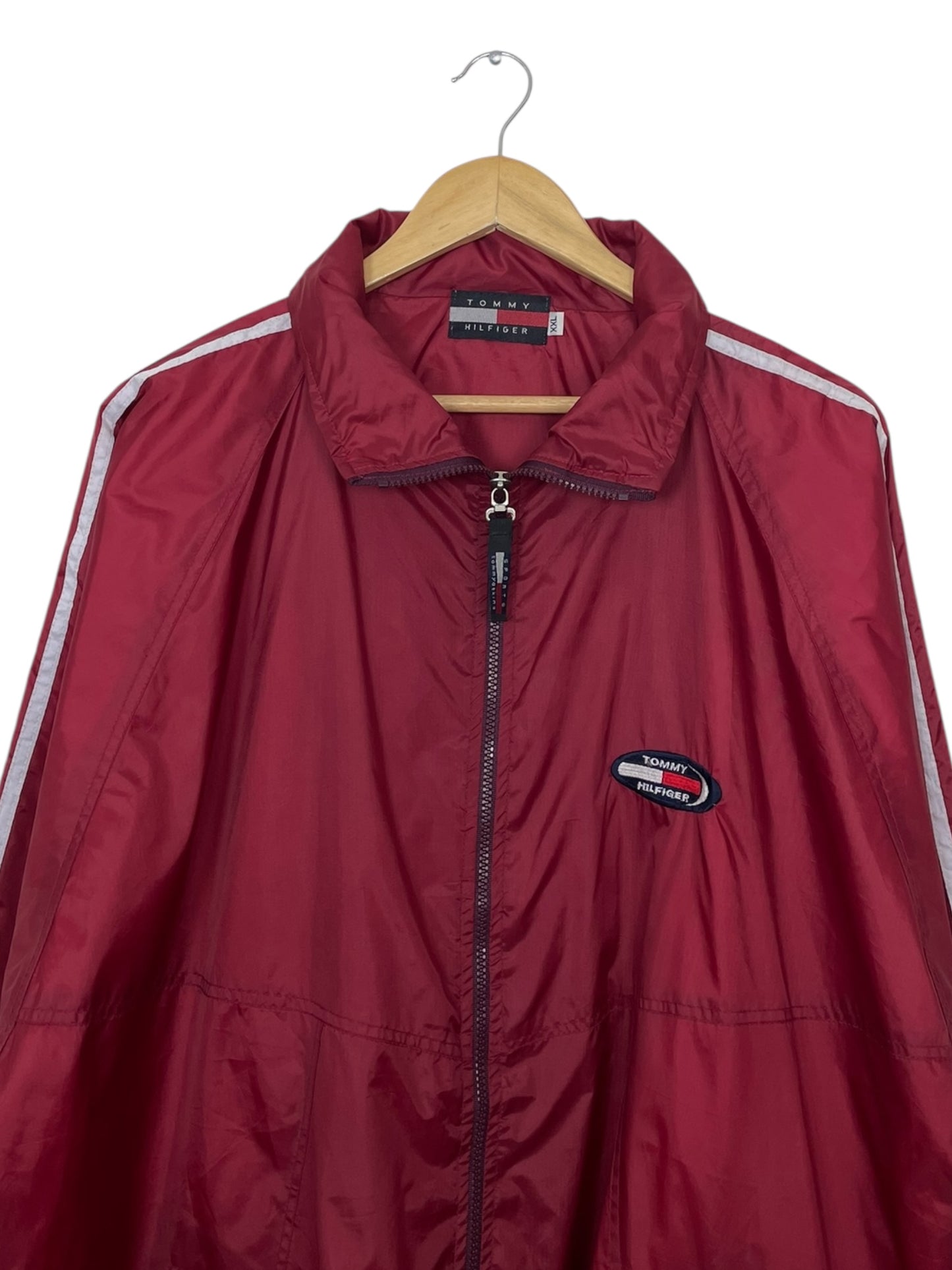 90's Tommy Hilfiger Embroidered Vintage Light Jacket Size 3XL