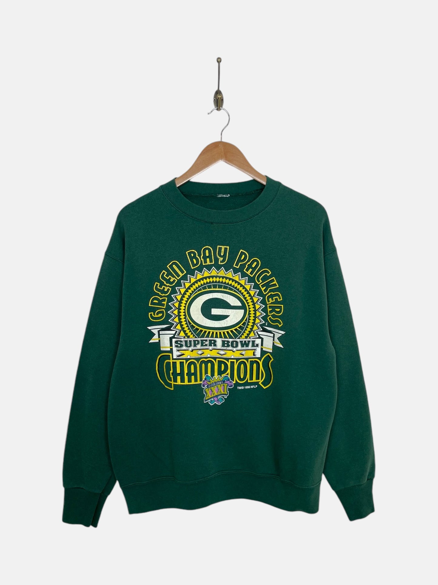 90's Green Bay Packers Vintage Sweatshirt Size M