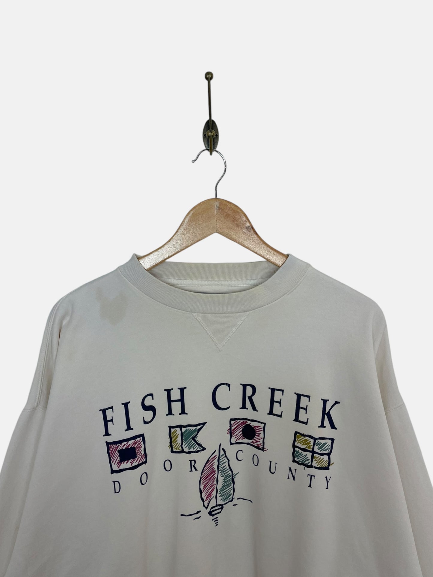 90's Fish Creek Vintage Sweatshirt Size XL