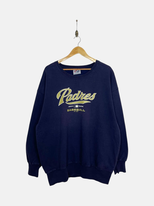 90's Padres Baseball Vintage Sweatshirt Size 2XL