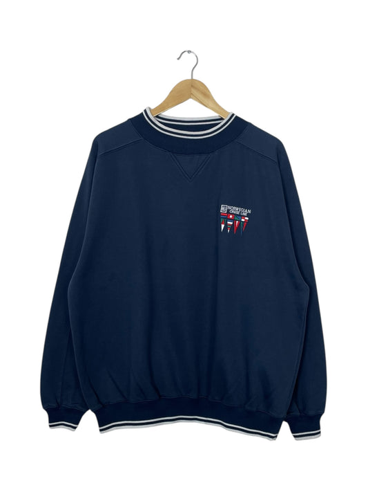 90's Norwegian Cruise Line Embroidered Vintage Sweatshirt Size L-XL
