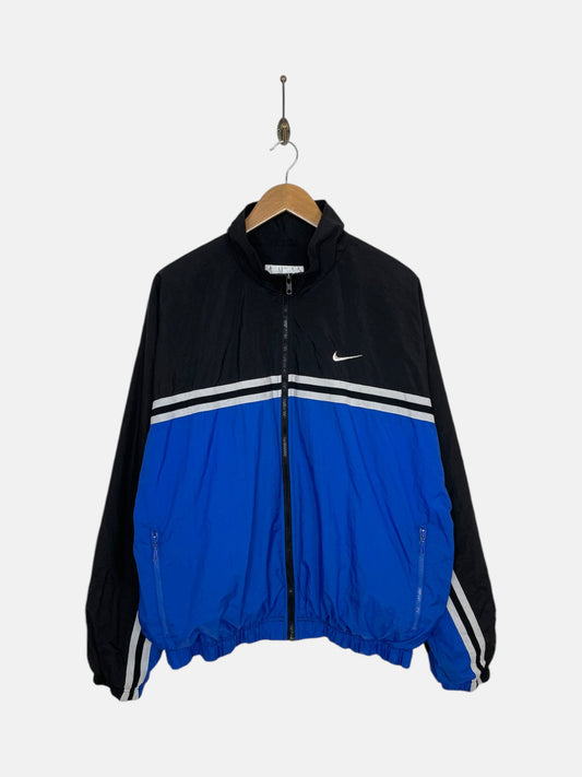90's Nike Embroided Zip Vintage Jacket Size L