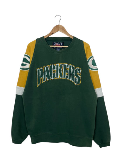 90's Green Bay Packers Embroidered Vintage Sweatshirt Size XL