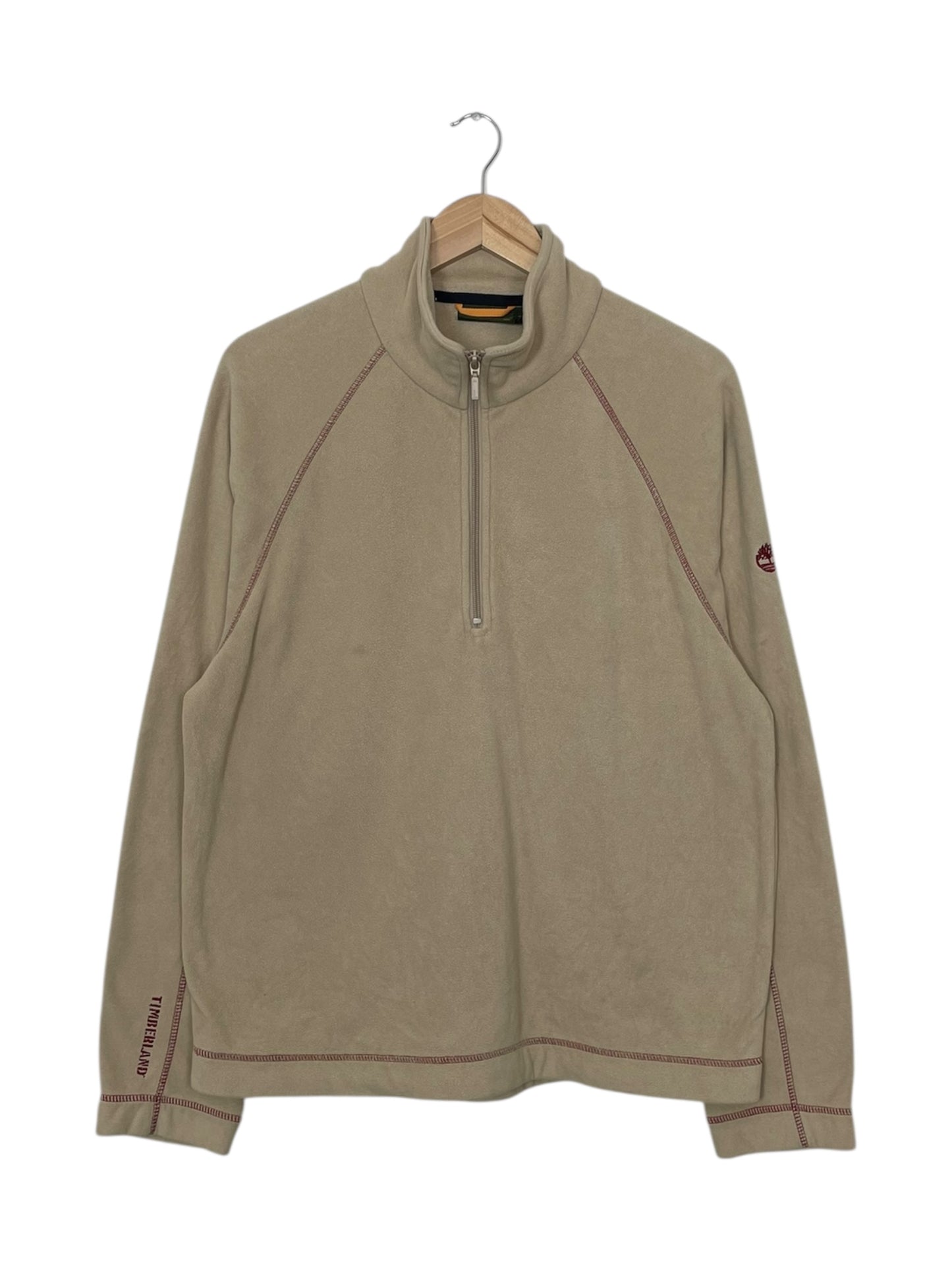 90's Timberland Embroidered Vintage Quarter-zip Sweatshirt Size XL