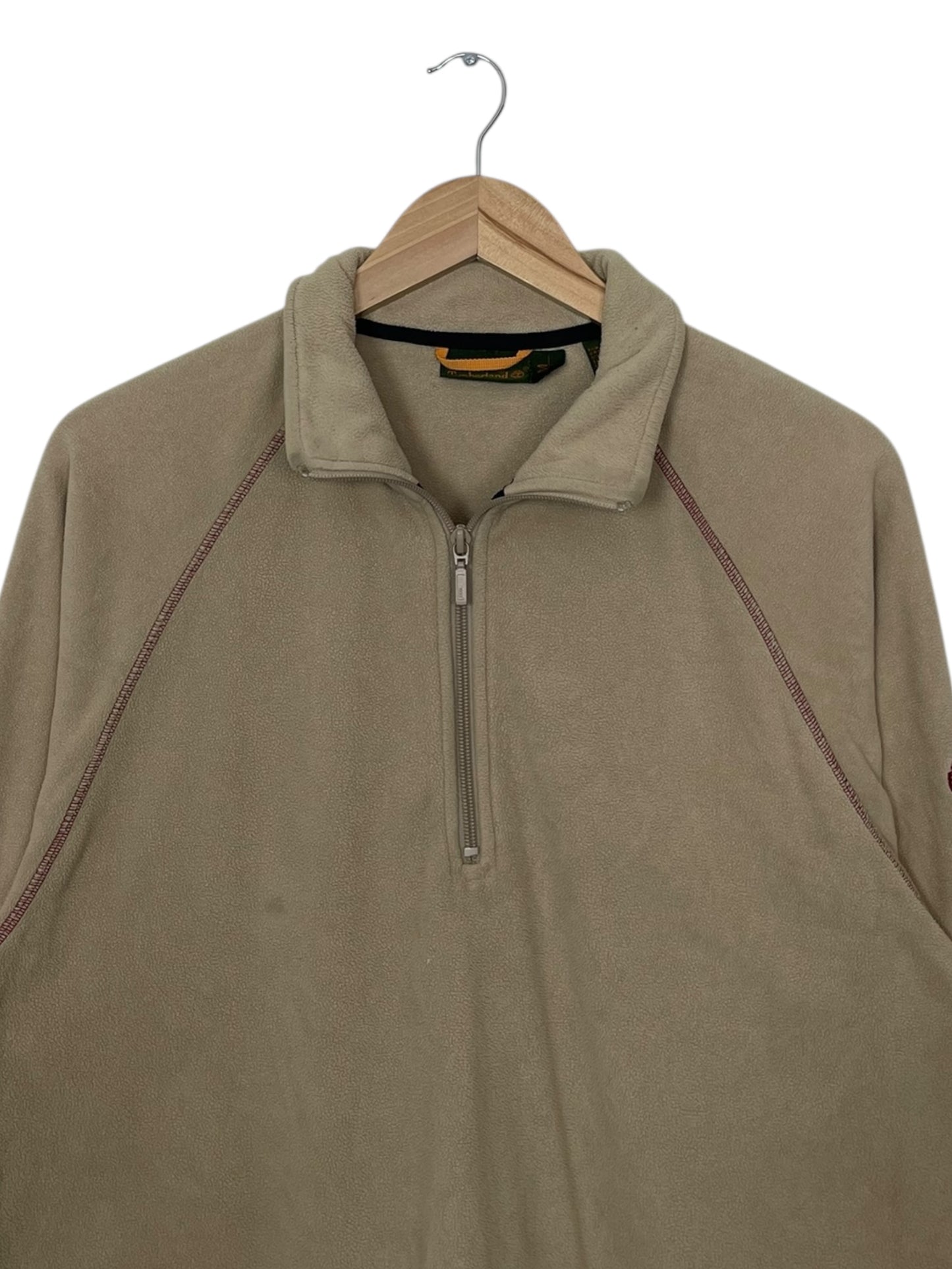 90's Timberland Embroidered Vintage Quarter-zip Sweatshirt Size XL