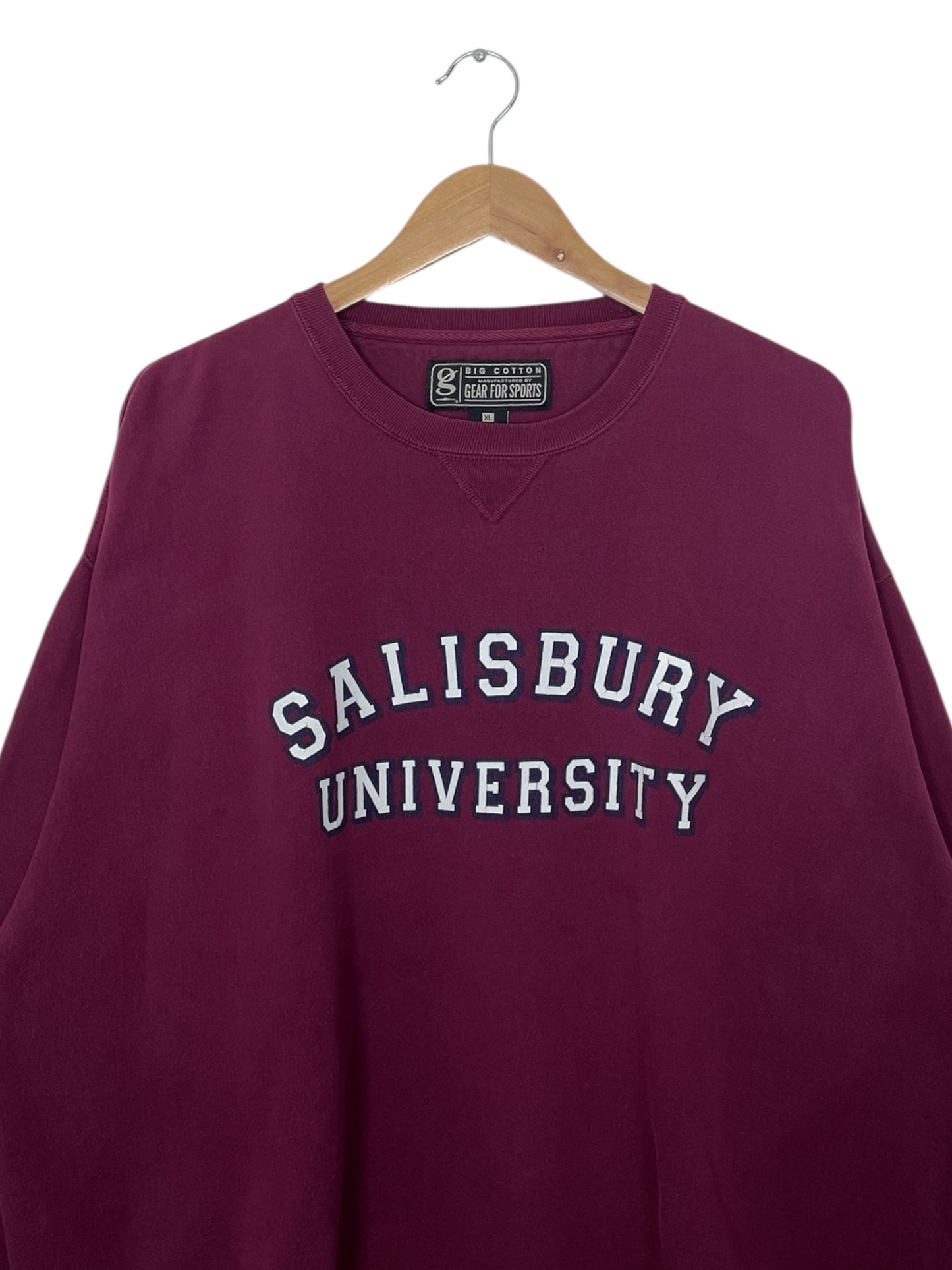 90's Salisbury University Vintage Sweatshirt Size XL