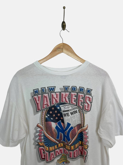 90's New York Yankees World Series Vintage T-Shirt Size L