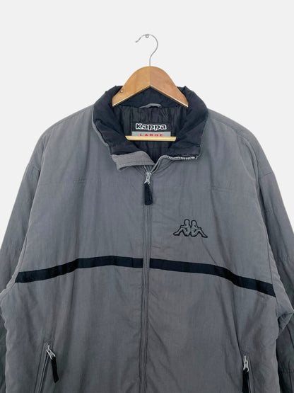 90's Kappa Embroidered Vintage Lined Jacket Size XL