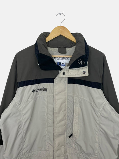 90's Columbia Embroidered Vintage Hooded Jacket Size XL