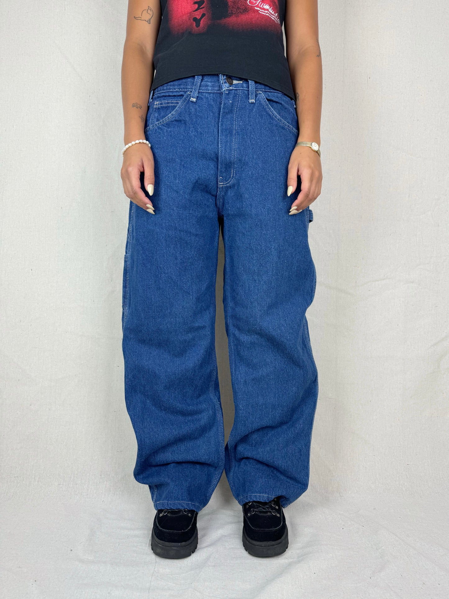 90's Dickies Heavy Duty Vintage Carpenter Jeans Size 31x30