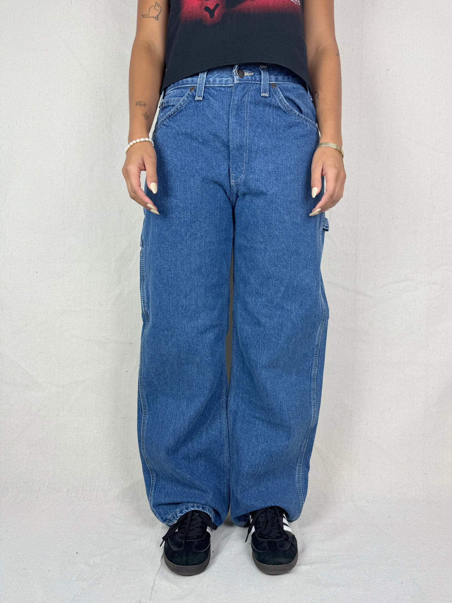 90's Dickies Heavy Duty Vintage Carpenter Jeans Size 30x30