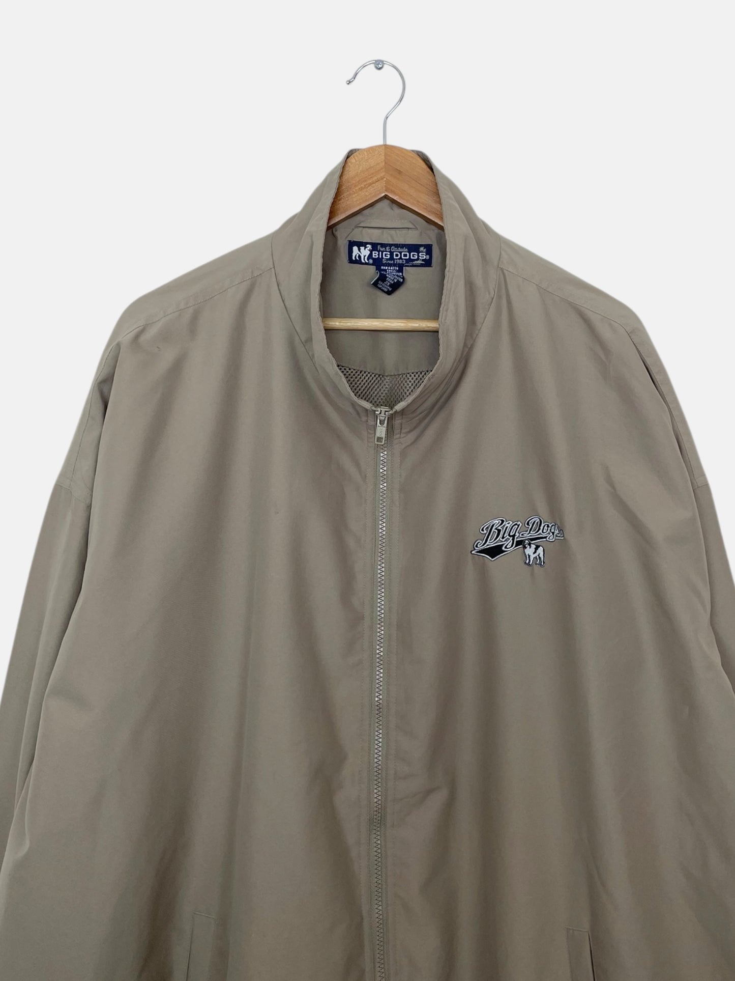 90's Big Dogs Embroidered Vintage Jacket Size 2XL-3XL
