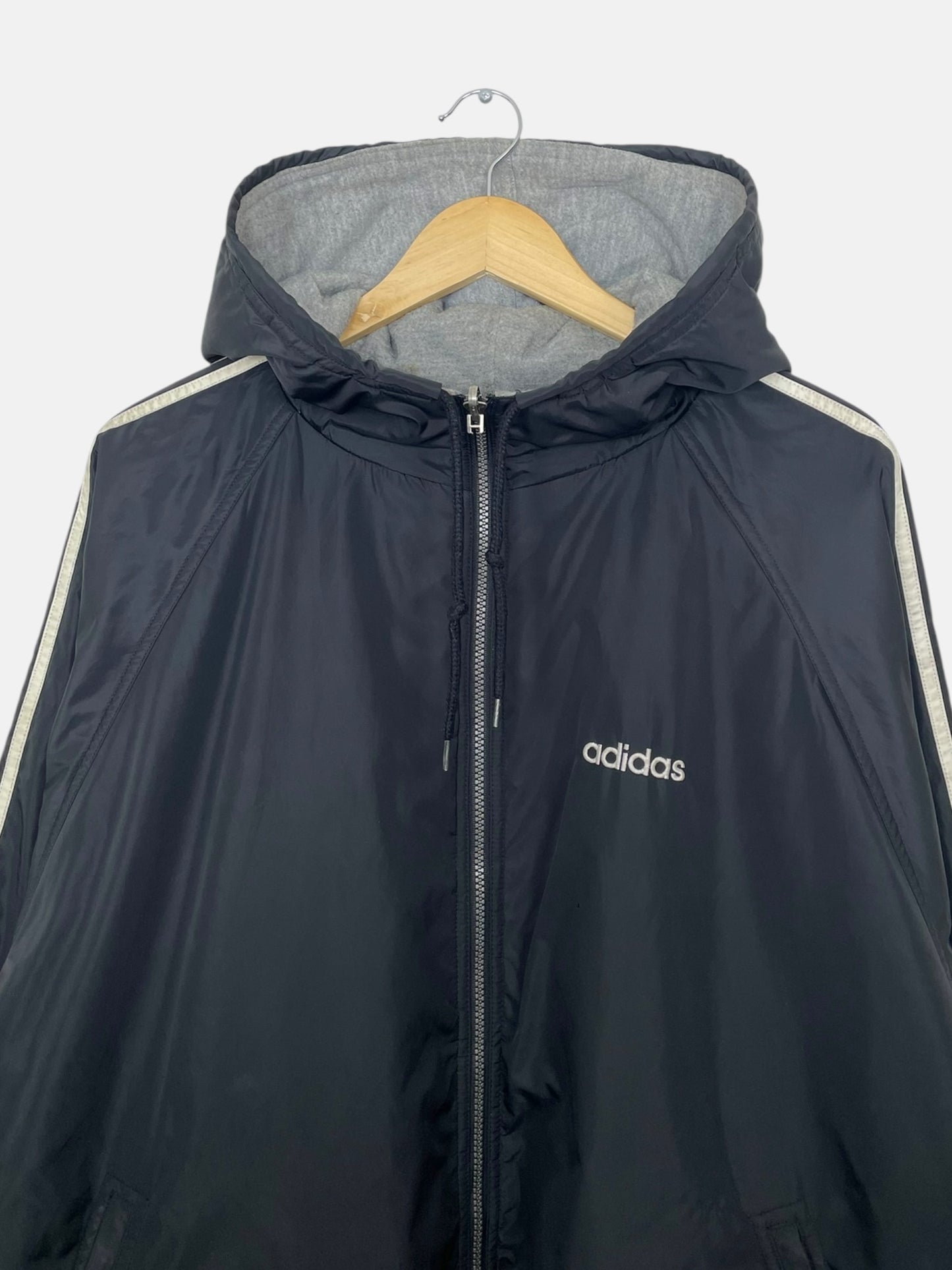 90's Adidas Embroidered Vintage Reversible Jacket Size XL-2XL