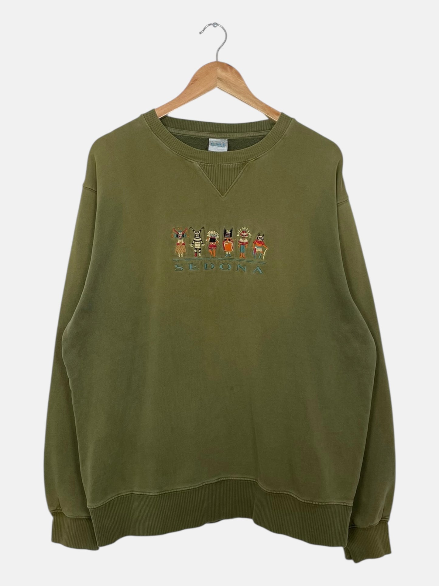 90's Sedona Embroidered Vintage Sweatshirt Size XL-2XL