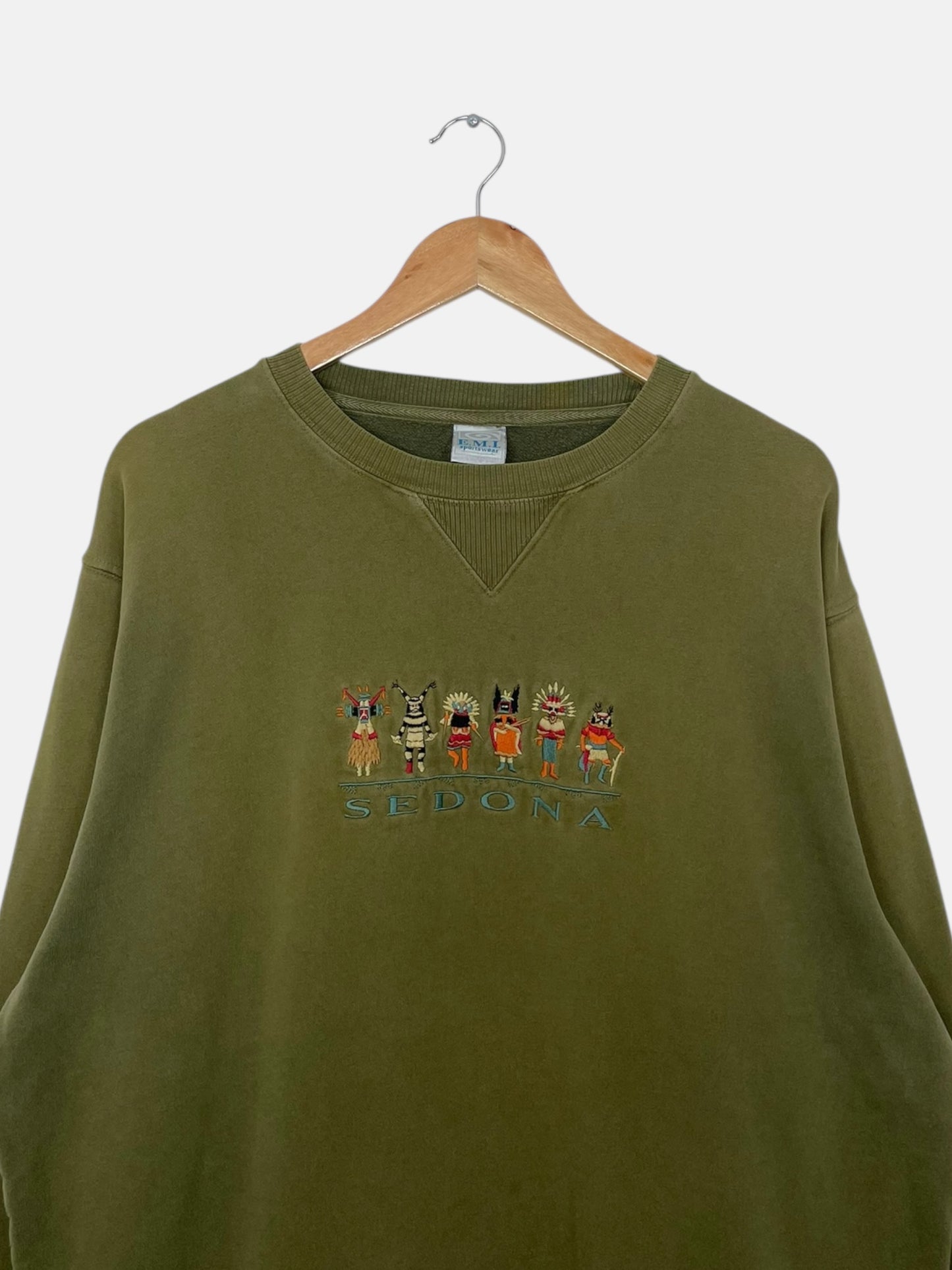 90's Sedona Embroidered Vintage Sweatshirt Size XL-2XL