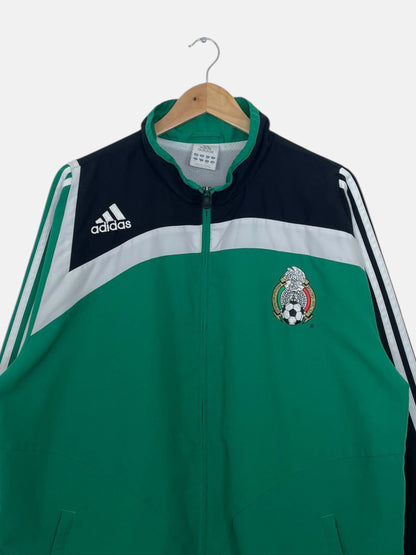 90's Adidas Mexico Football Embroidered Vintage Jacket Size L-XL