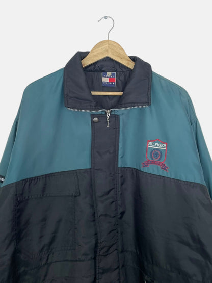 90's Tommy Hilfiger Embroidered Vintage Jacket Size 2XL-3XL