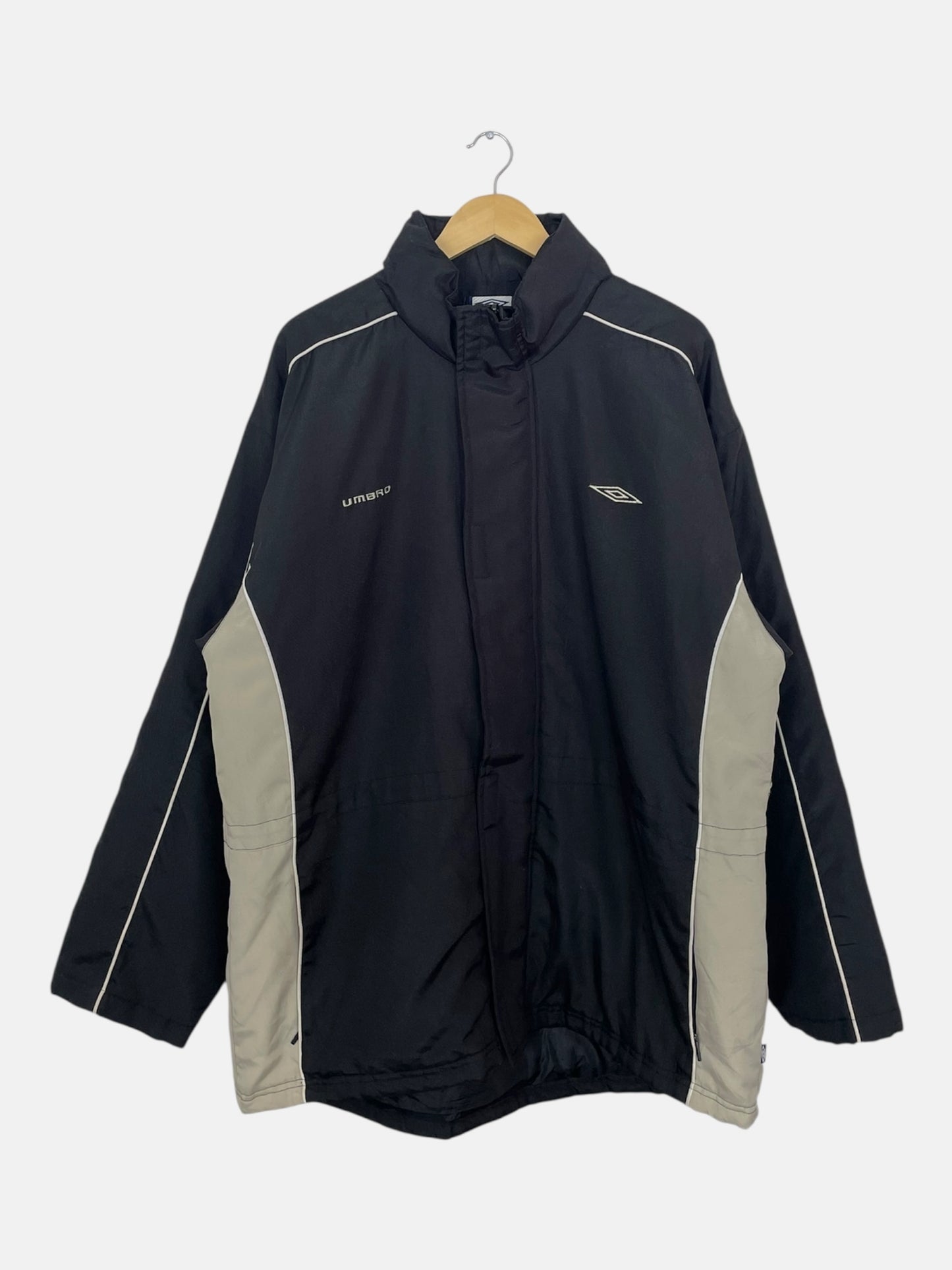 90's Umbro Embroidered Vintage Hooded Jacket Size 2XL