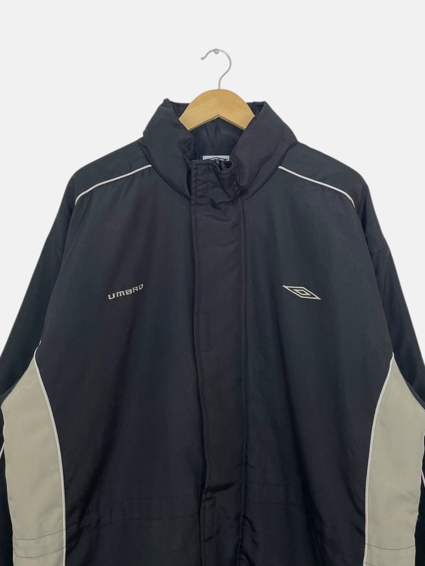 90's Umbro Embroidered Vintage Hooded Jacket Size 2XL