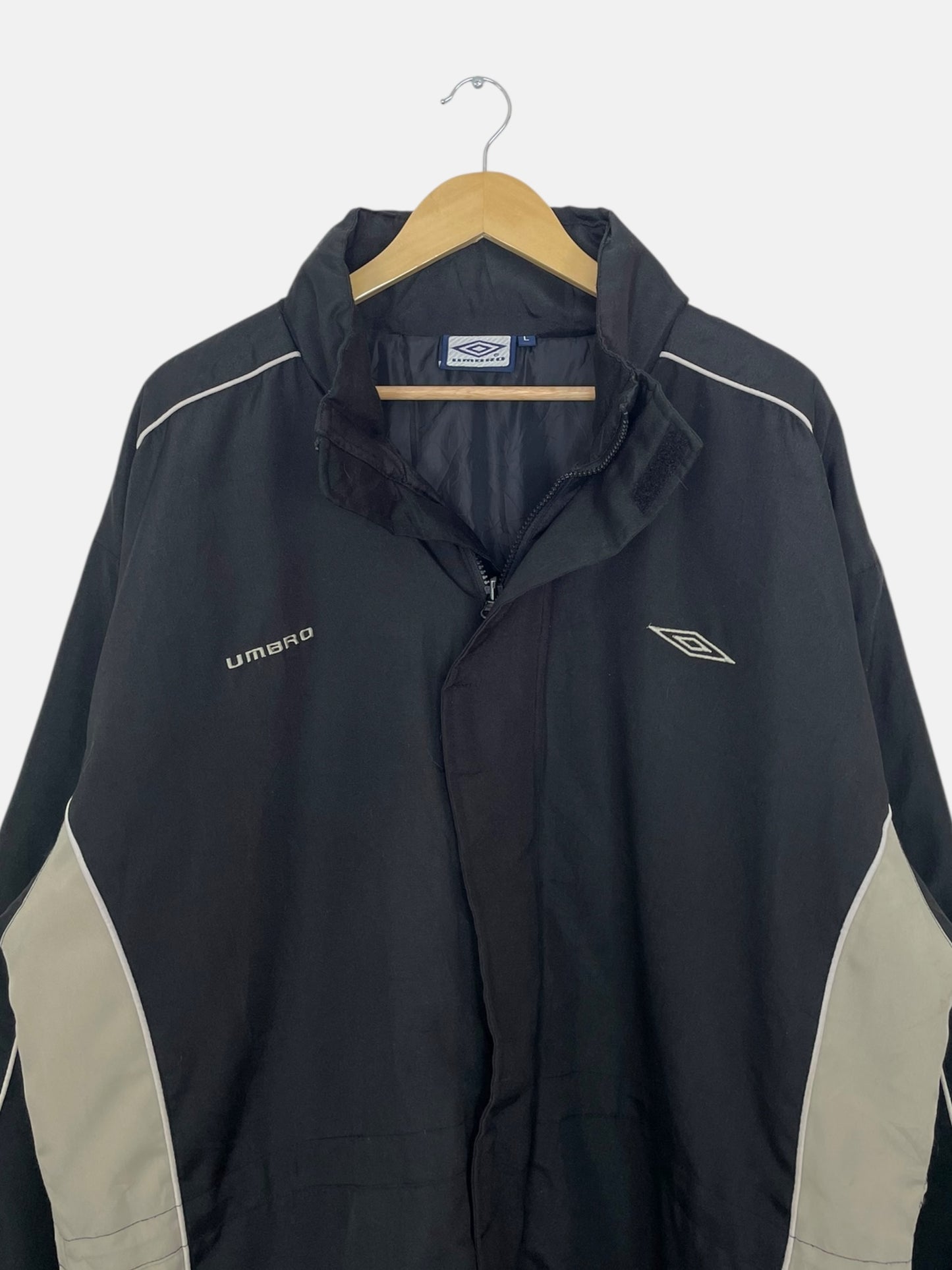 90's Umbro Embroidered Vintage Hooded Jacket Size 2XL