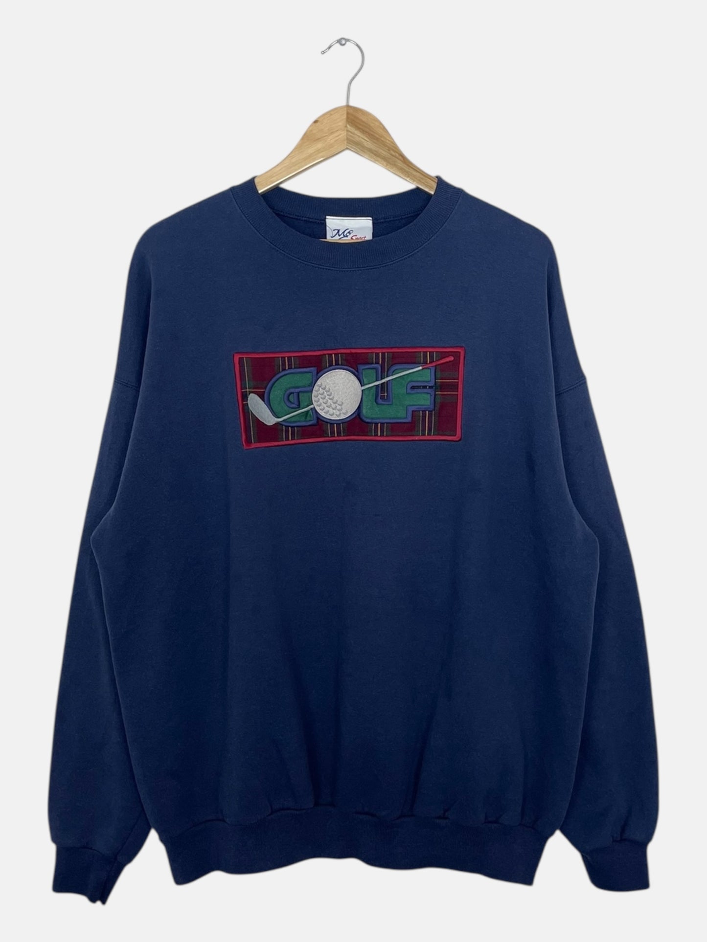 90's Golf Embroidered Vintage Sweatshirt Size L-XL