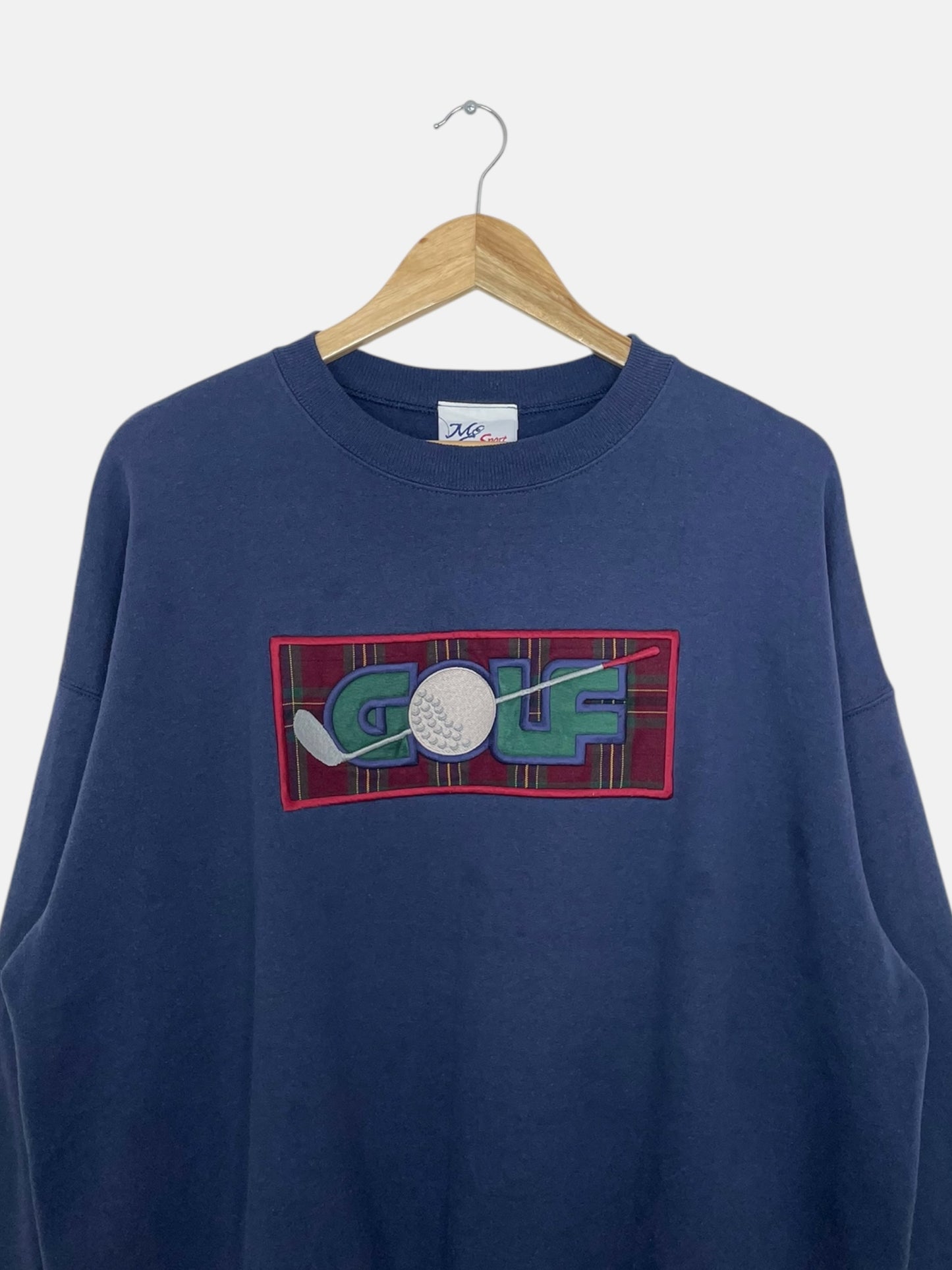 90's Golf Embroidered Vintage Sweatshirt Size L-XL