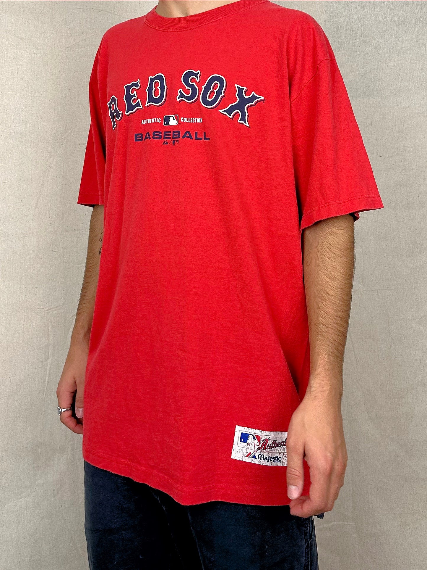 90's Boston Red Sox MLB USA Made Vintage T-Shirt Size XL